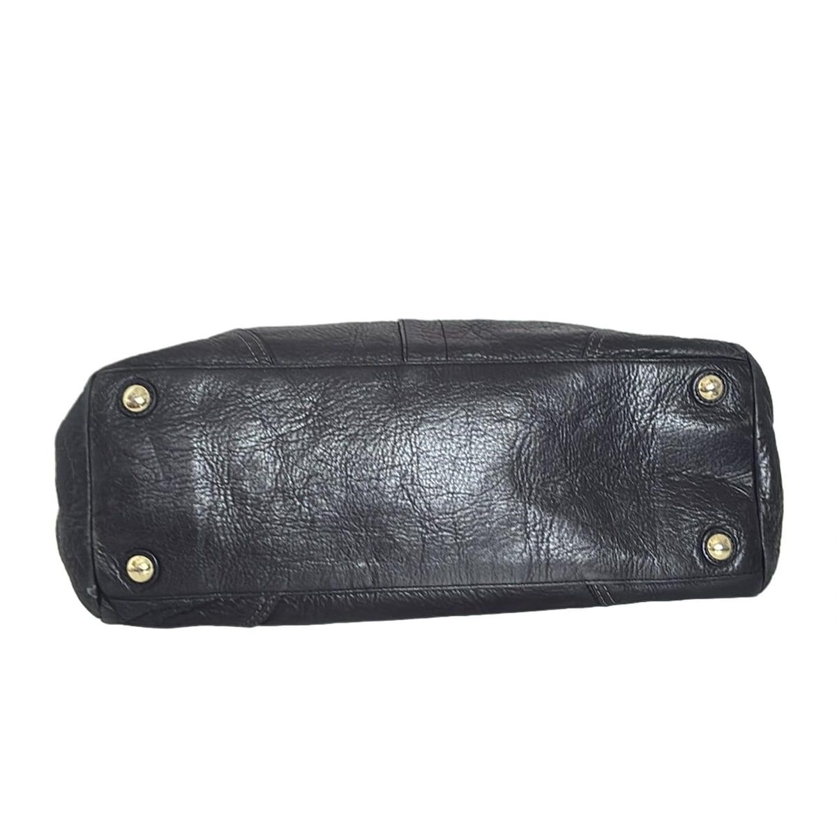 COACH(コーチ) ハンドバッグ ハンプトンズレザーサッチェル F12444 黒