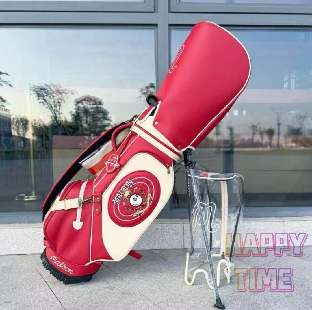 キャディバッグ マルボンゴルフ 2点セット バッグ&ボストンバッグ 25