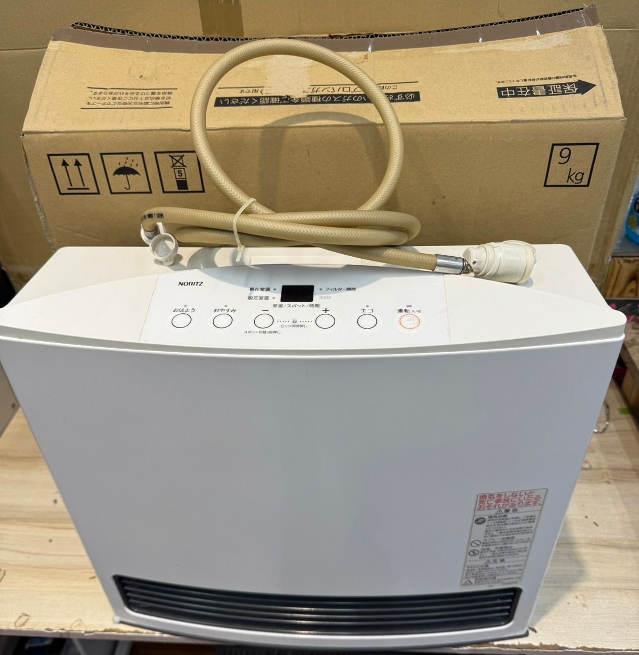 S97670 ノーリツ LPガスファンヒーター GFH-4004S