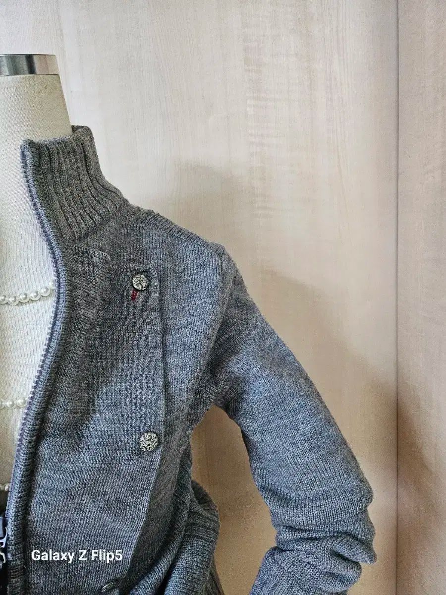 リネン ジップアップ