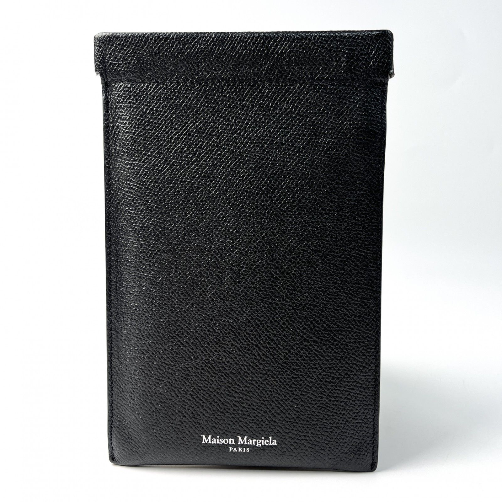 未使用 メゾン マルジェラ ショルダーバッグ ポシェット フォンケース ブラック 美品 メゾンマルジェラ Maison Margiela レディース フォン