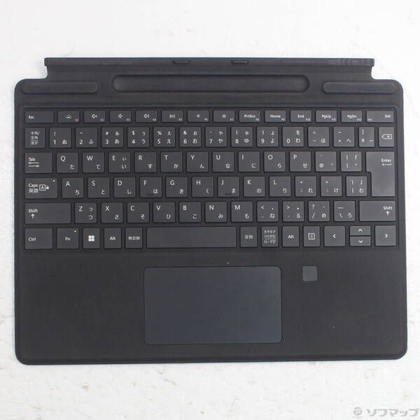 〔 品〕 Surface Pro 指紋認証センサー付き Signature キーボード ブラック 8XF-00019 297