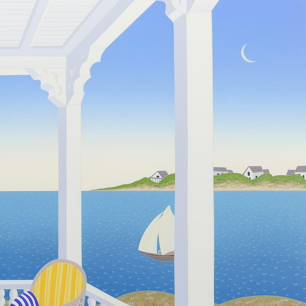 真作 WISH トーマス マックナイト Thomas McKnight Martha’s Vineyard 1991 シルクスクリーン 約40号 大作 25092088 WWW_IBETON_RU