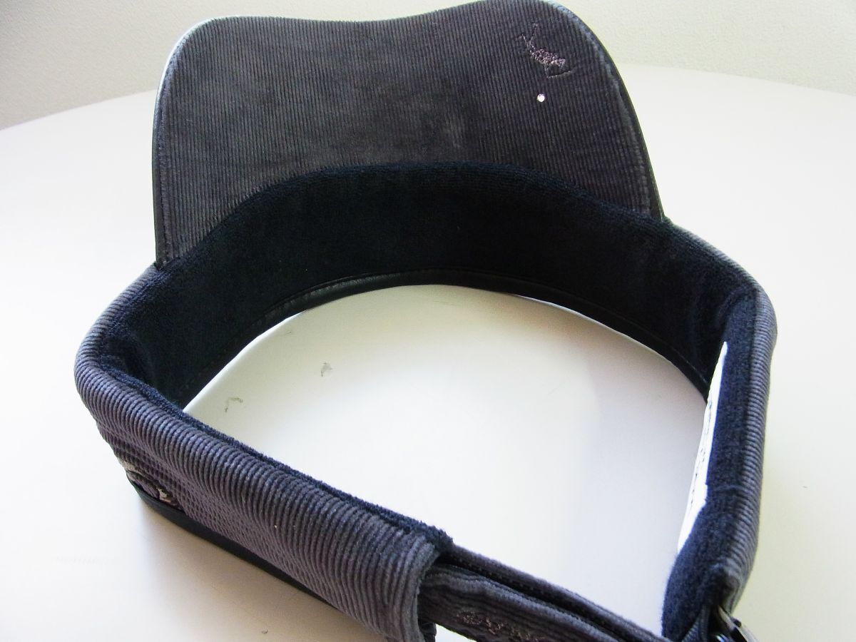 チェーン柄サークルスカルロゴサンバイザー MLF-3C-FC16