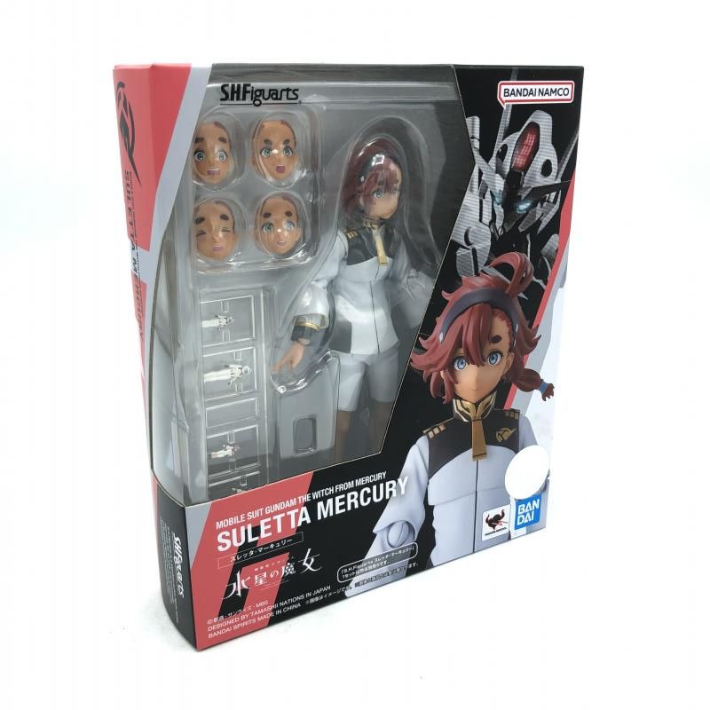 【中古】未開封)バンダイ S.H.Figuarts スレッタ･マーキュリー/機動戦士ガンダム 水星の魔女[6]
