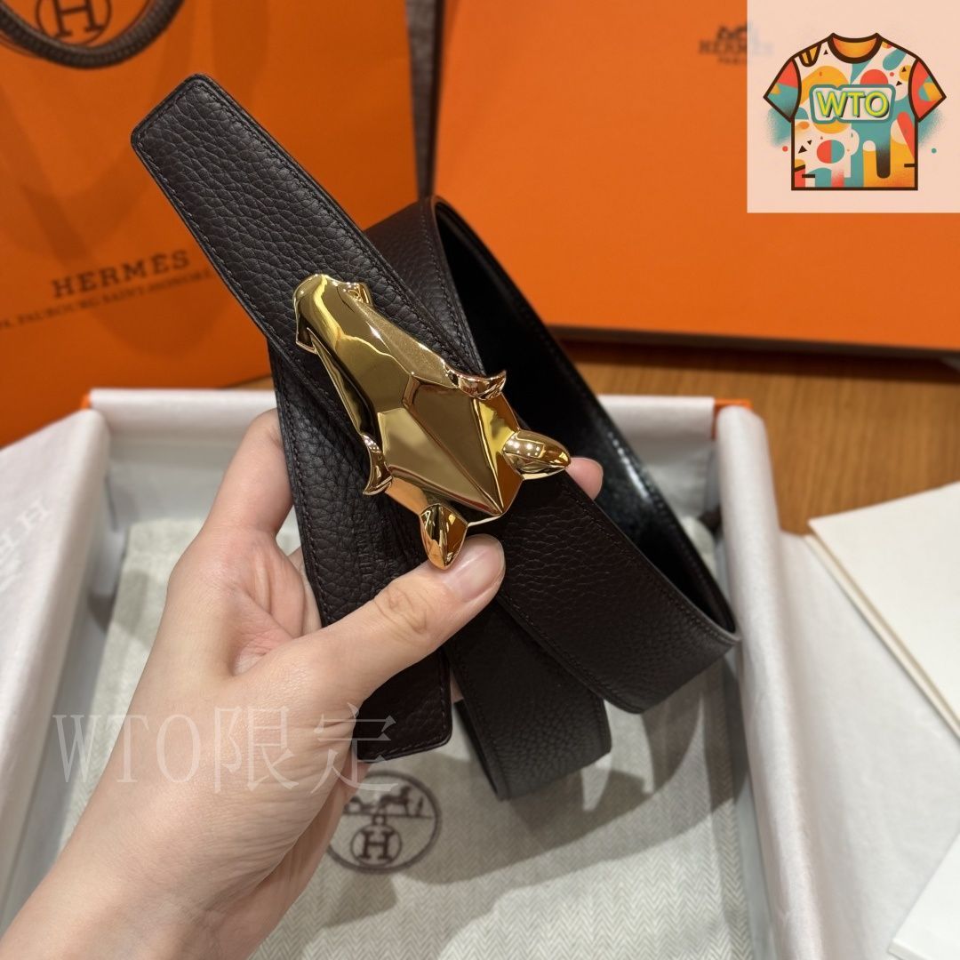 今日特価】Herm?s エルメス Yachting バックル ダブルフェイス