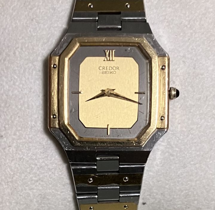 ☆稼動品☆SEIKO セイコー/CREDOR クレドール☆SS/K14/K18 ゴールド ...