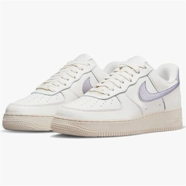 【10％割引クーポン配布】新品 NIKE ナイキ スニーカー エア フォース 1 07 W AIR FORCE 1 07 セイル/オキシジェンパープル DV7470-100 メンズ レディース 男女兼用 並行輸入品