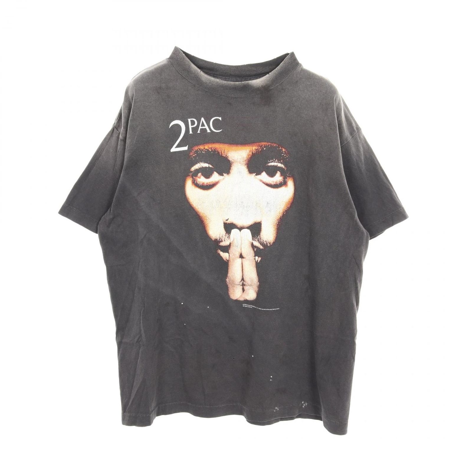 セント マイケル SAINT MICHAEL カットソー SAINT MICHAEL × 2PAC SM-HR8-0000-C14 コットン Tシャツ メンズ Used A