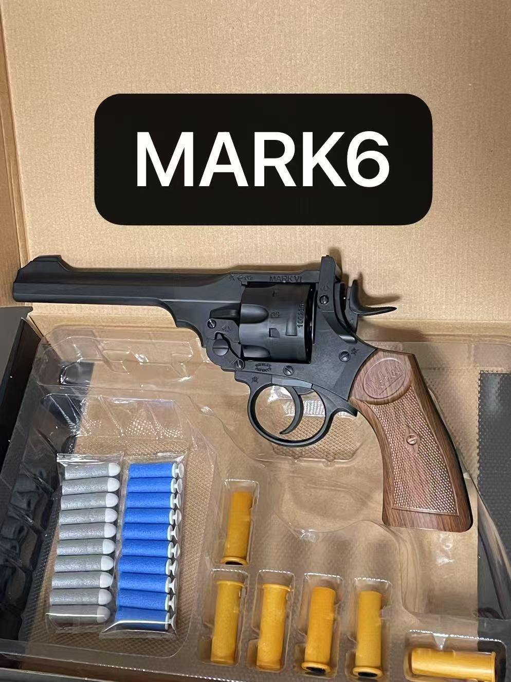 ウェブリー リボルバーウェブリーリボルバースコット MARKVリボルバー 中折れ式 MARK5 MARK6 ナーフガン スポンジ弾