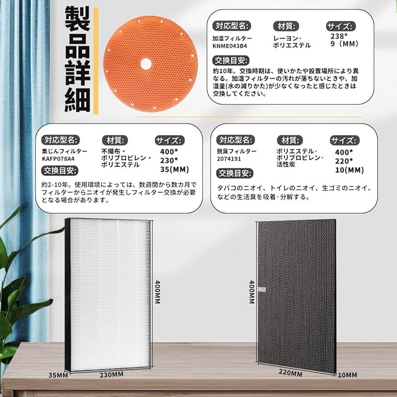 集塵HEPAフィルター