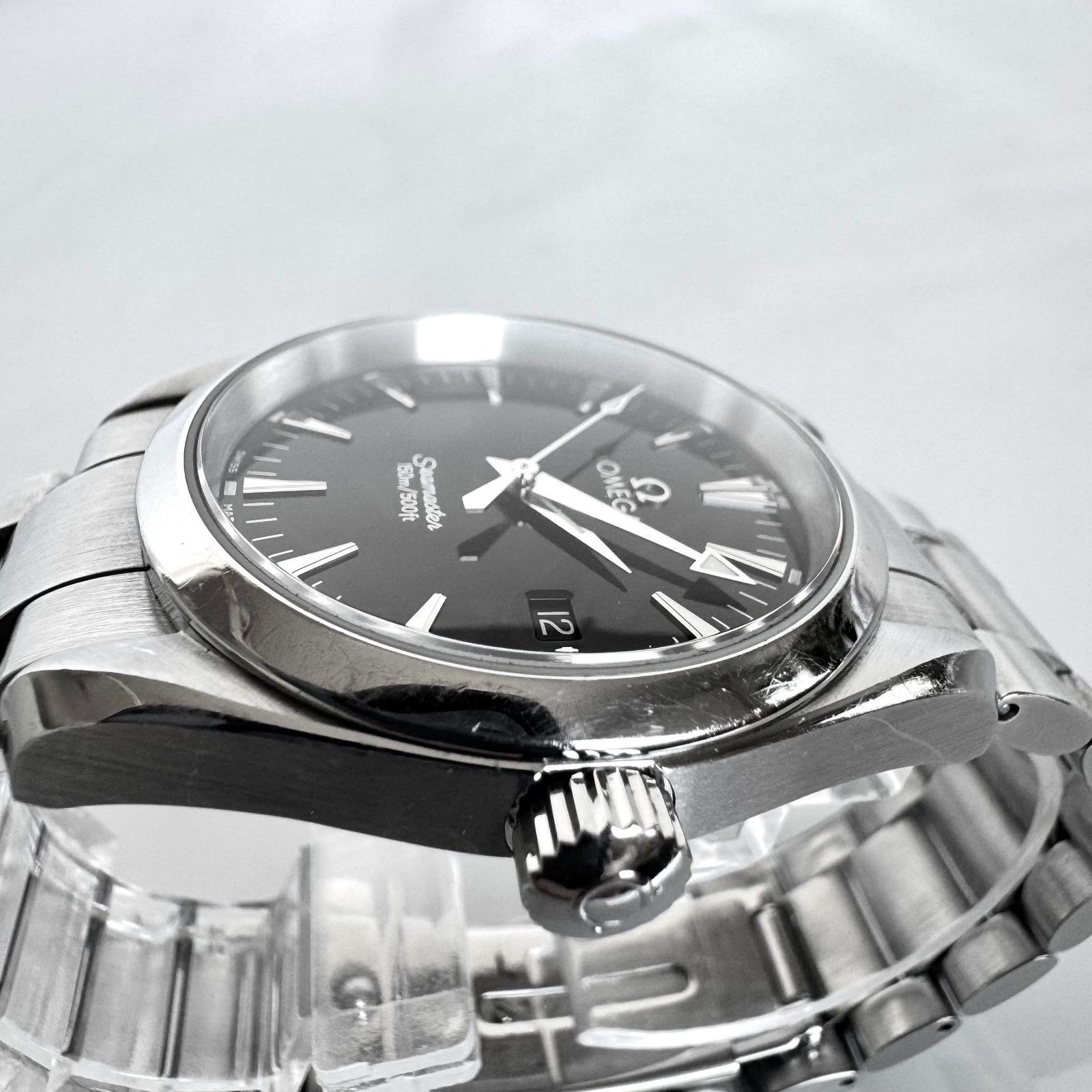 【美品】オメガ OMEGA 2518.50 シーマスター アクアテラ クォーツ 中古)OMEGA オメガ シーマスター アクアテラ クォーツ 2518.50