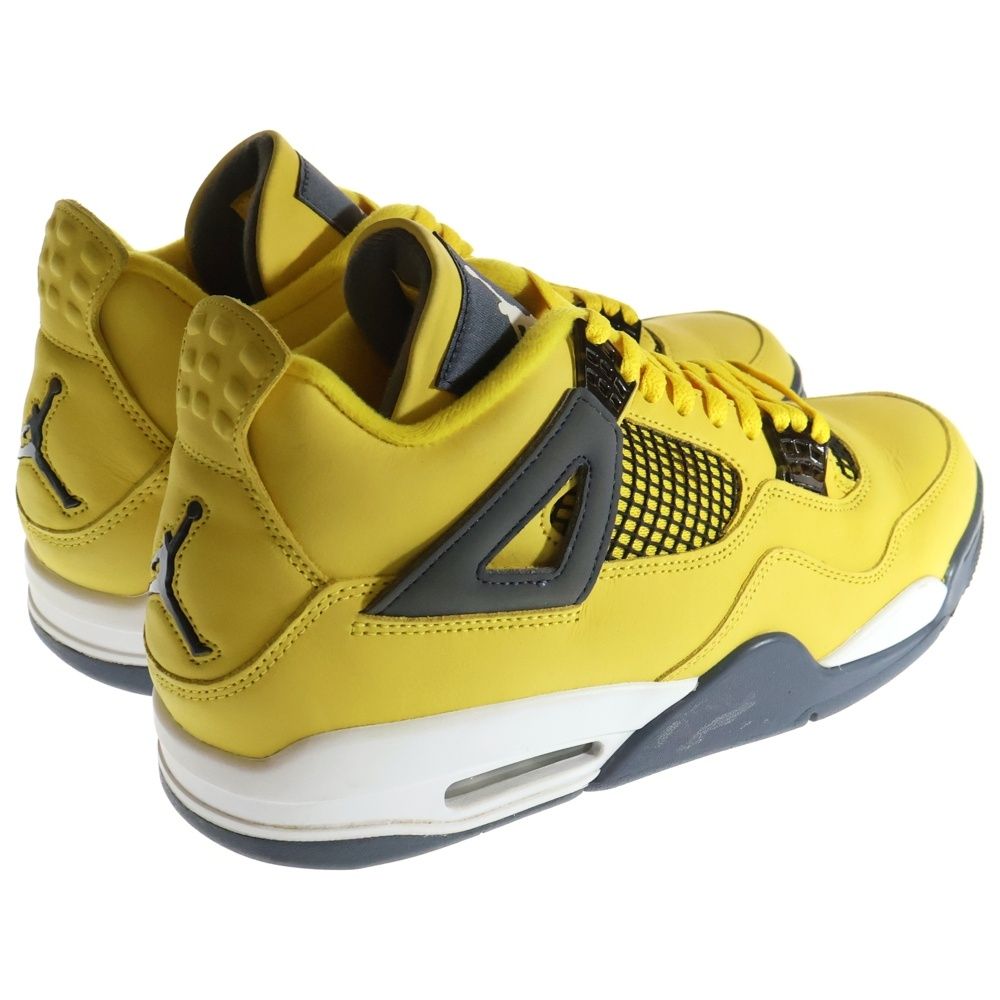 エアジョーダン4レトロ ツアーイエロー US9.5 NIKE 未使用品 ナイキ AIR JORDAN 4 Tour Yellow AJ4 エア