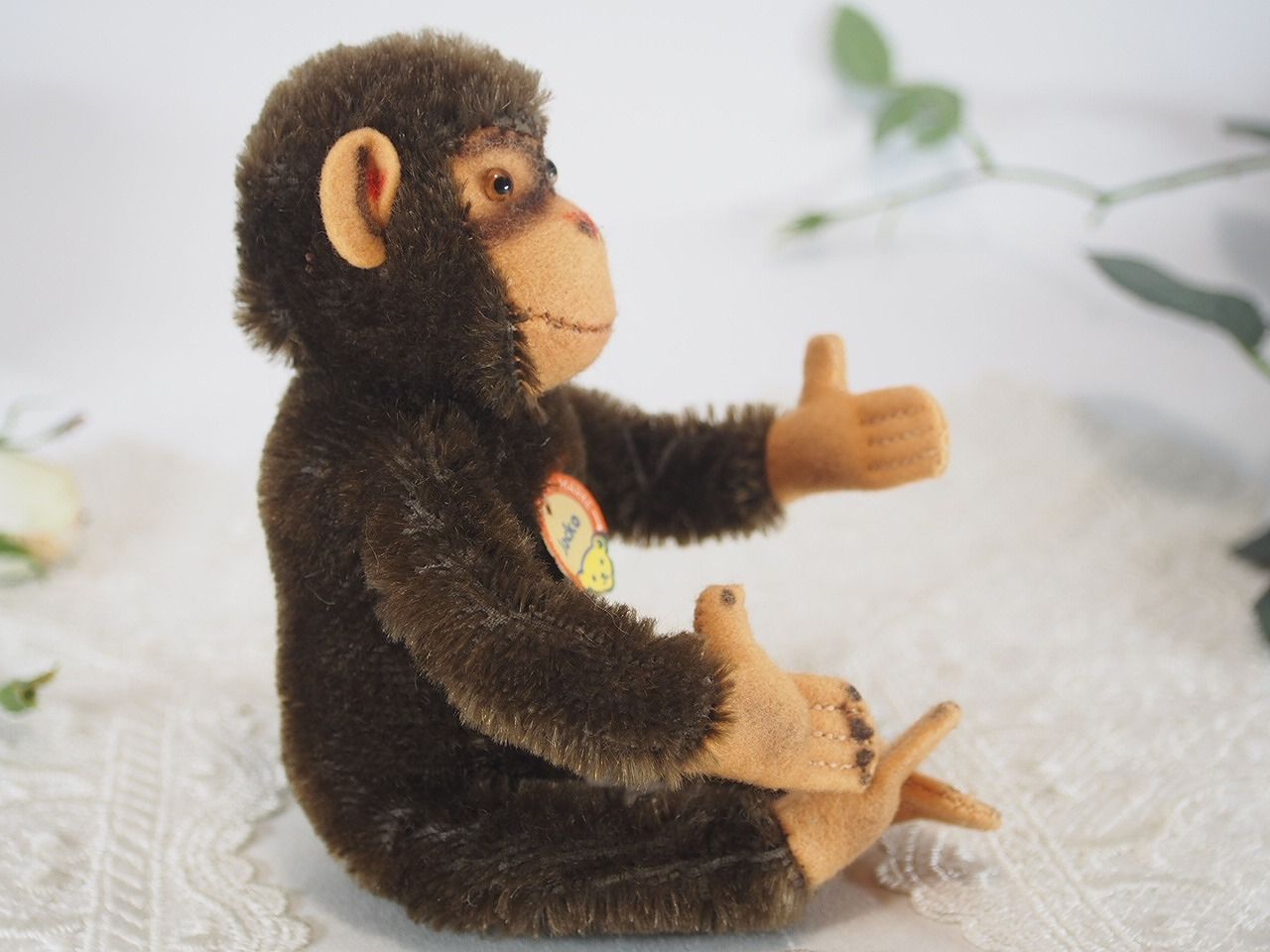 シュタイフ☆Jocko Chimpanzee 10cm☆最小サイズのチンパンジー