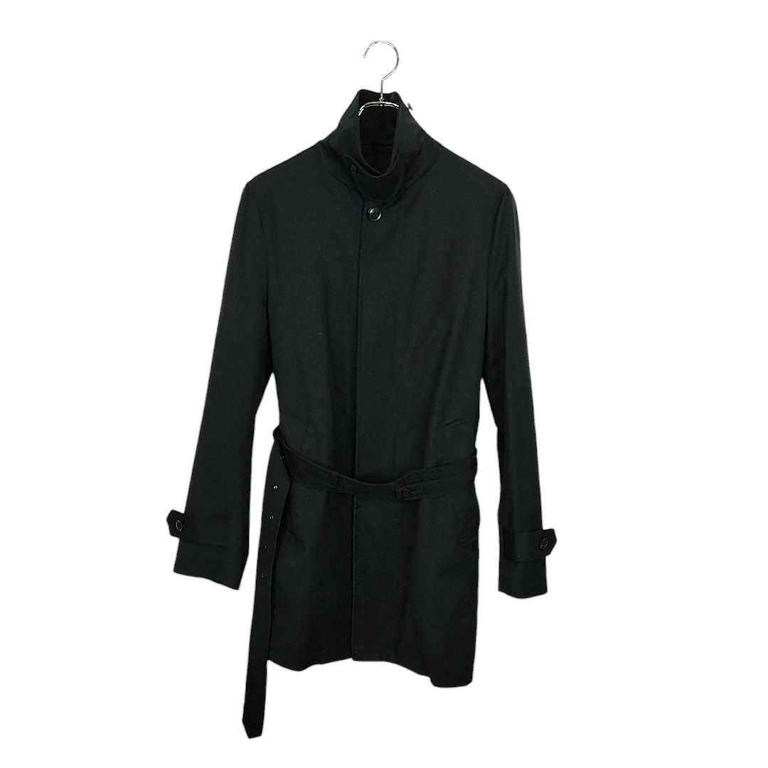 エストネーションベルテッドウールコート