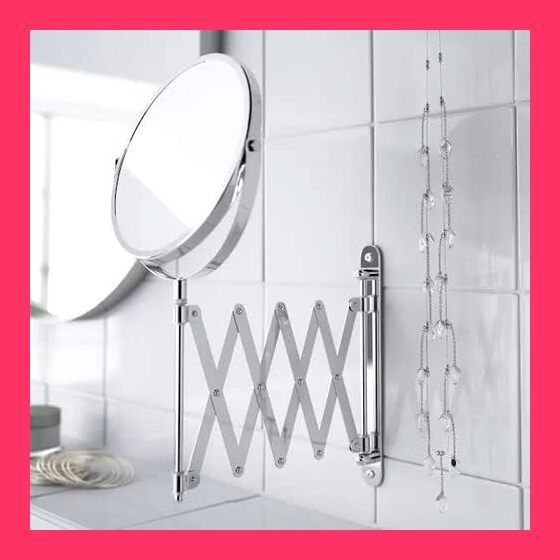 【スタッフおすすめ！】IKEA(イケア) FR?CK 00181982 ミラー, ステンレススチール