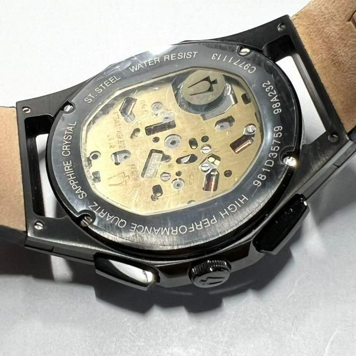 新品】定価13万円 BULOVA/ブローバ カーブ ブルー メンズ腕時計 - メルカリ