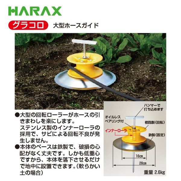 HARAX 大型ホースガイド