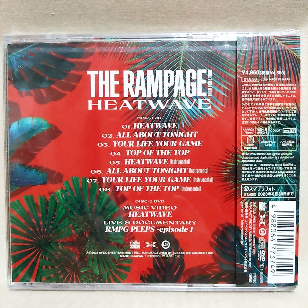 HEATWAVE CD+DVD - その他