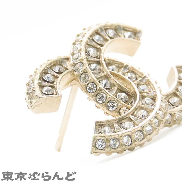 ☆ゴージャスに☆【CHANEL】シャネル ピアス ☆パールがきれい☆シャネル ピアス (CHANEL/ピアス) ABE547