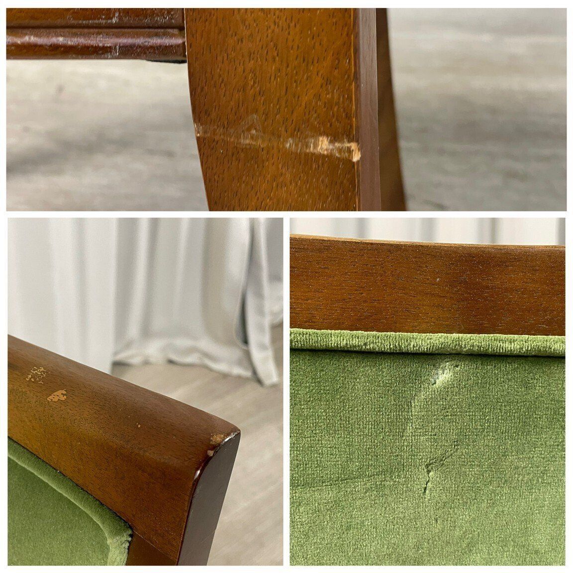 GT11 マルニ 地中海 ダイニング チェア 2脚セット モケット maruni