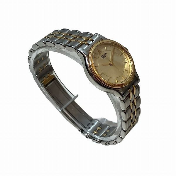 セイコー クレドール 4J85-0A10 クォーツ 時計 腕時計 レディース 