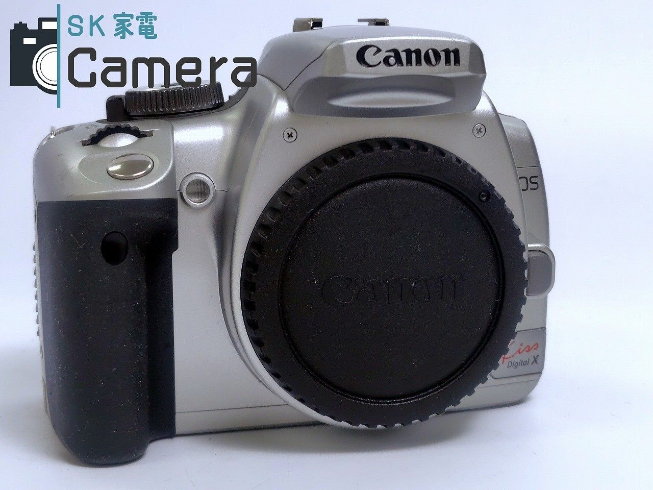 中古】 Canon EOS Kiss Digital X シルバー 動作品 本体のみ 中古】 Canon EOS Kiss Digital X シルバー 動作品 本体のみ