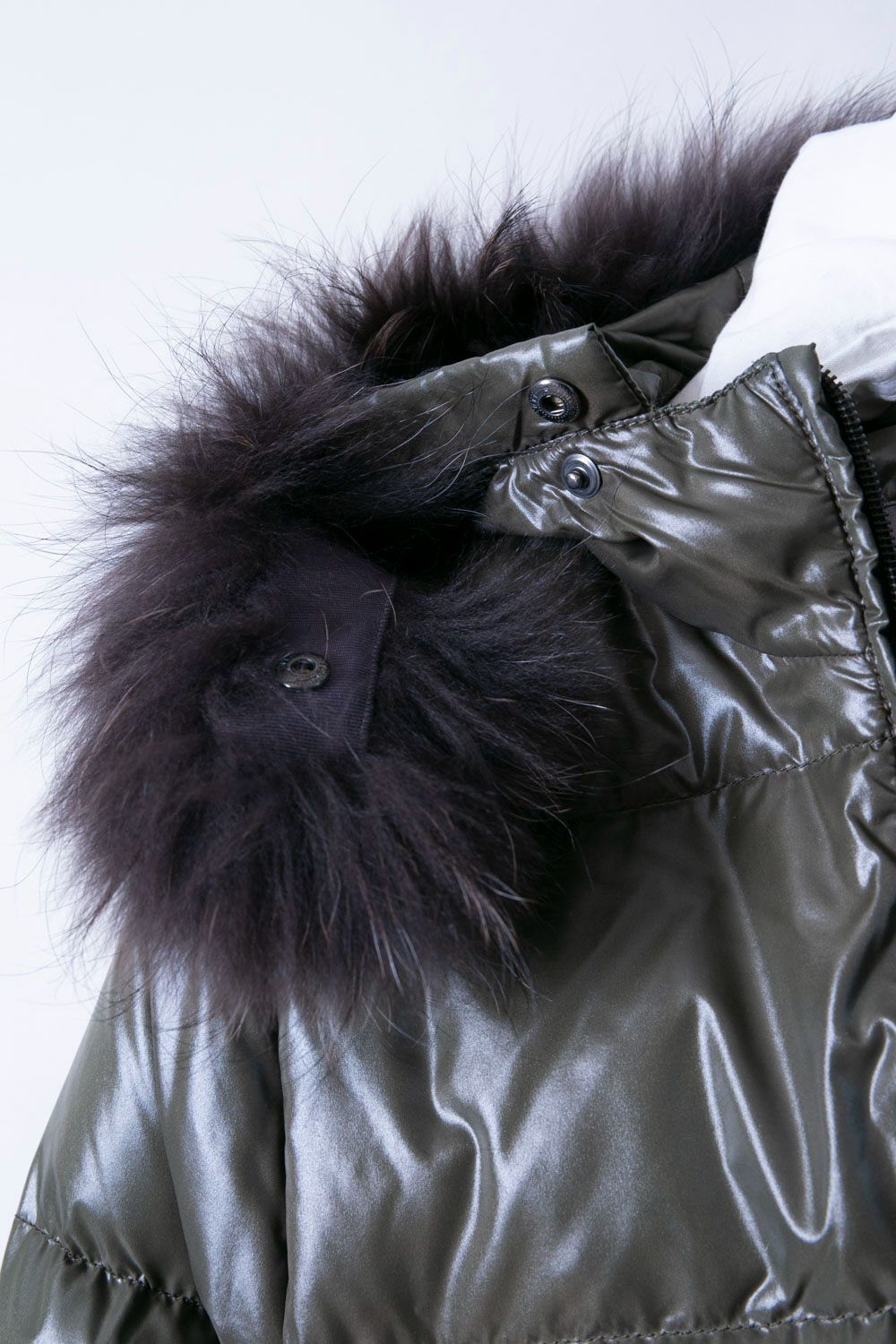 翌日発送【未着用】DUVETICA ダウンジャケット ファー付き（7〜9号相当） 翌日発送【未着用】DUVETICA ダウンジャケット ファー付き（7〜9