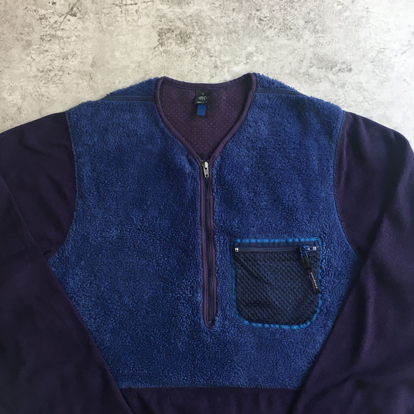 90s 1997年 USA製 patagonia Aquafur Jacket パタゴニア アクアファージャケット カヤック フリース XL -  メルカリ