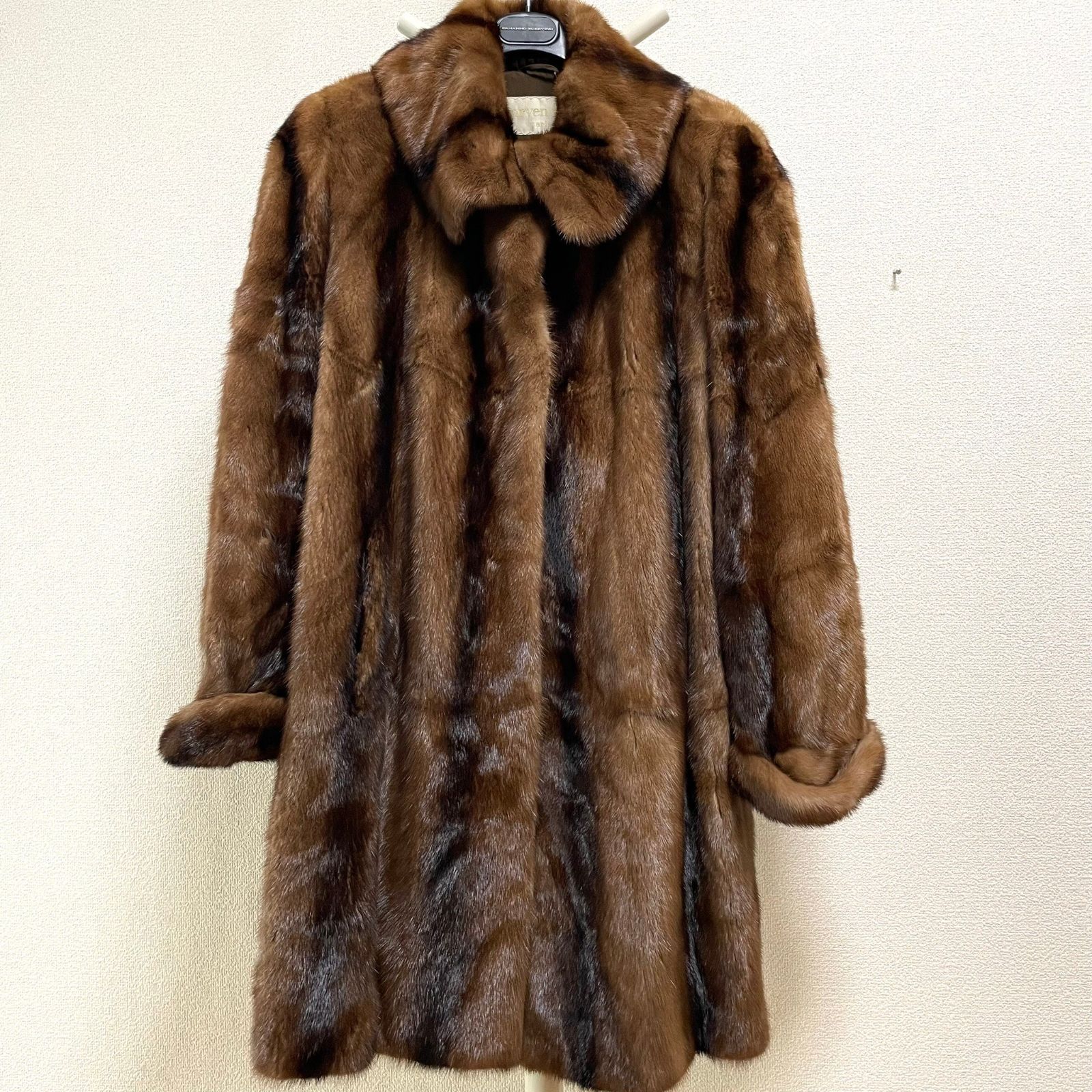 carven furs カルヴェン ダークミンク ファーコート 着丈約105cm carven furs カルヴェン ダークミンク ファーコート 着丈約105cm