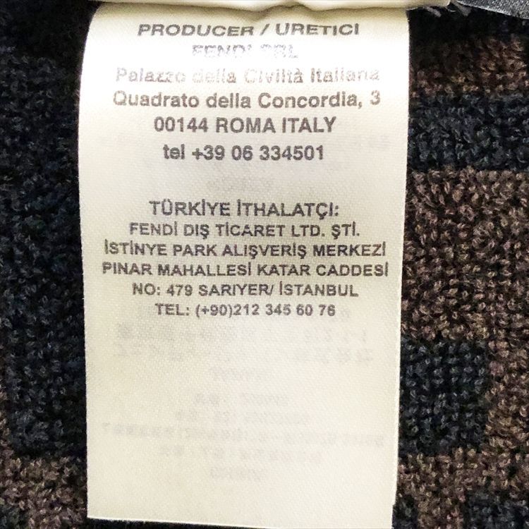 FENDI フェンディ FFロゴ 総柄 ビーチタオル バスタオル