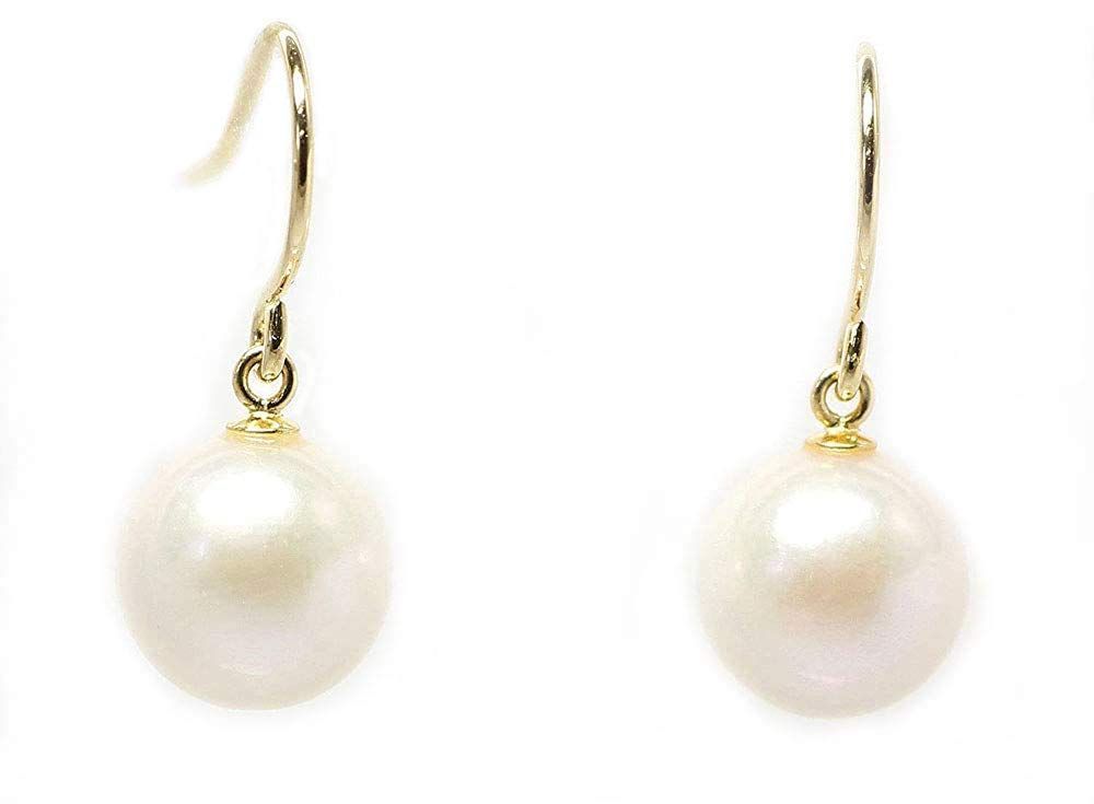 キャンディ Candy シンプルパール7mmフックピアスK18ゴールド