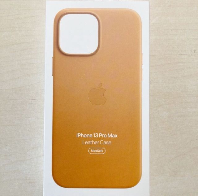 アップル純正 Apple MM1L3FE/A MagSafe対応 iPhone 13 Pro Max レザーケース ゴールデンブラウン