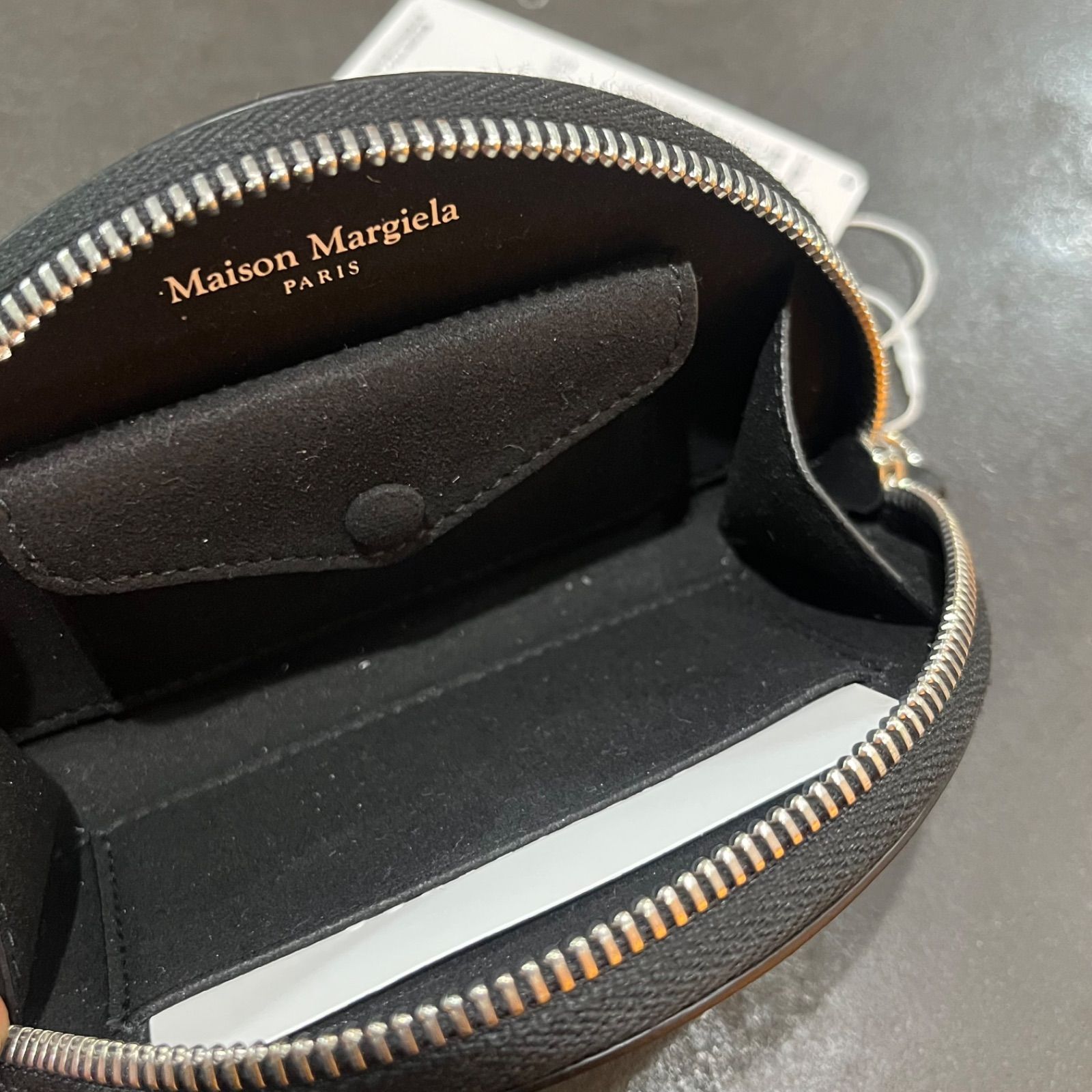 参考上代62700円 未使用品 Maison Margiela MICRO HALFMOON POUCH 半月