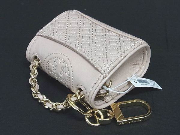 □新品□未使用□ TORY BURCH トリーバーチ レザー キーリング付き