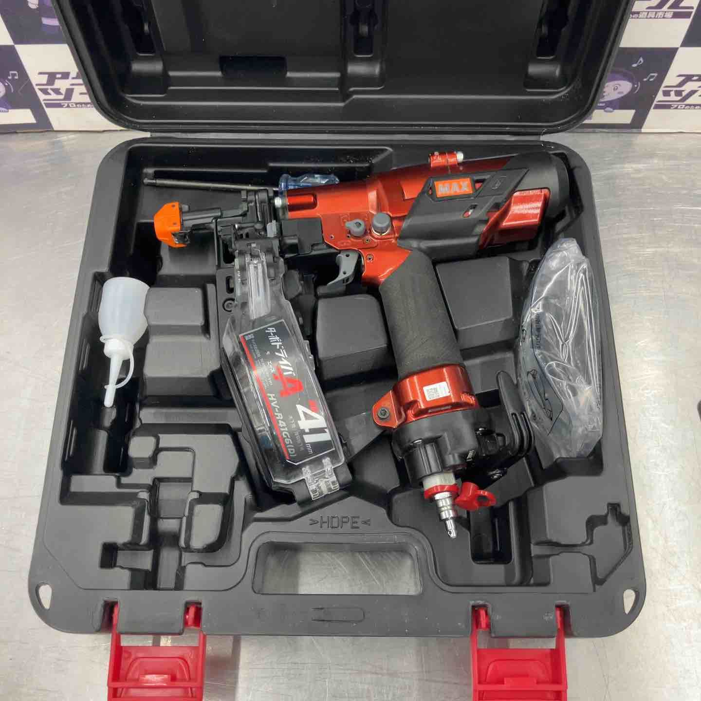 マックス MAX 高圧エアネジ打ち機 HV-R41G6 D -R 所沢店