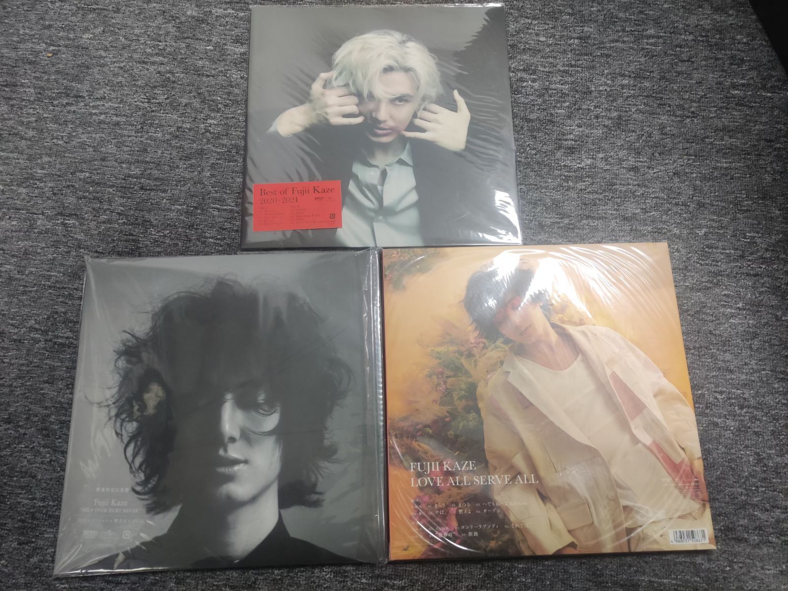 藤井風 レコード アナログ 未開封 新品3枚セット 藤井風 新品 アナログ レコード 3枚セット｜Yahoo!フリマ（旧