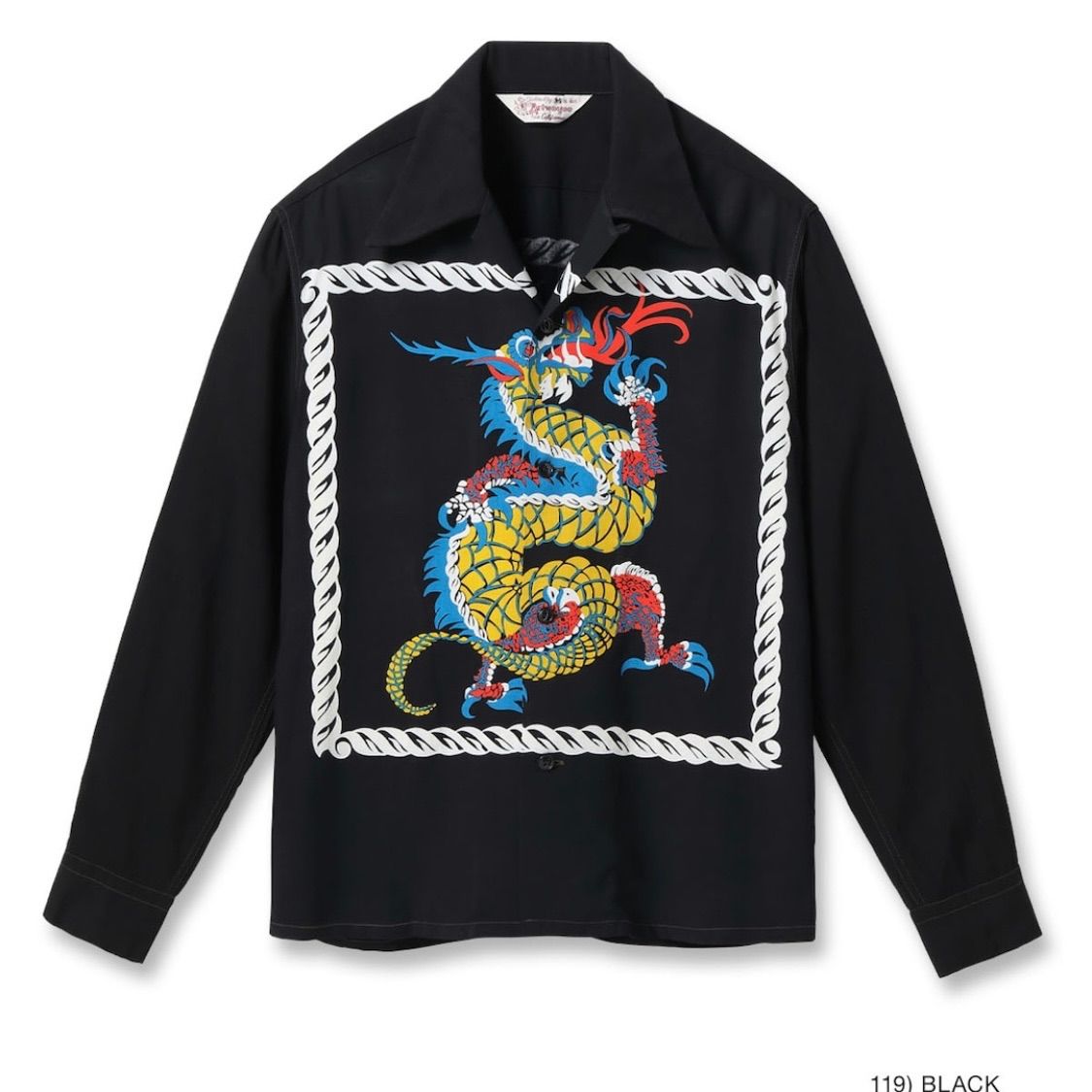 SUN SURF アロハシャツ トラとドラゴン長袖シャツです。 SUNSURF】サンサーフ『DRAGON & TIGER』龍と虎・むさしや復刻