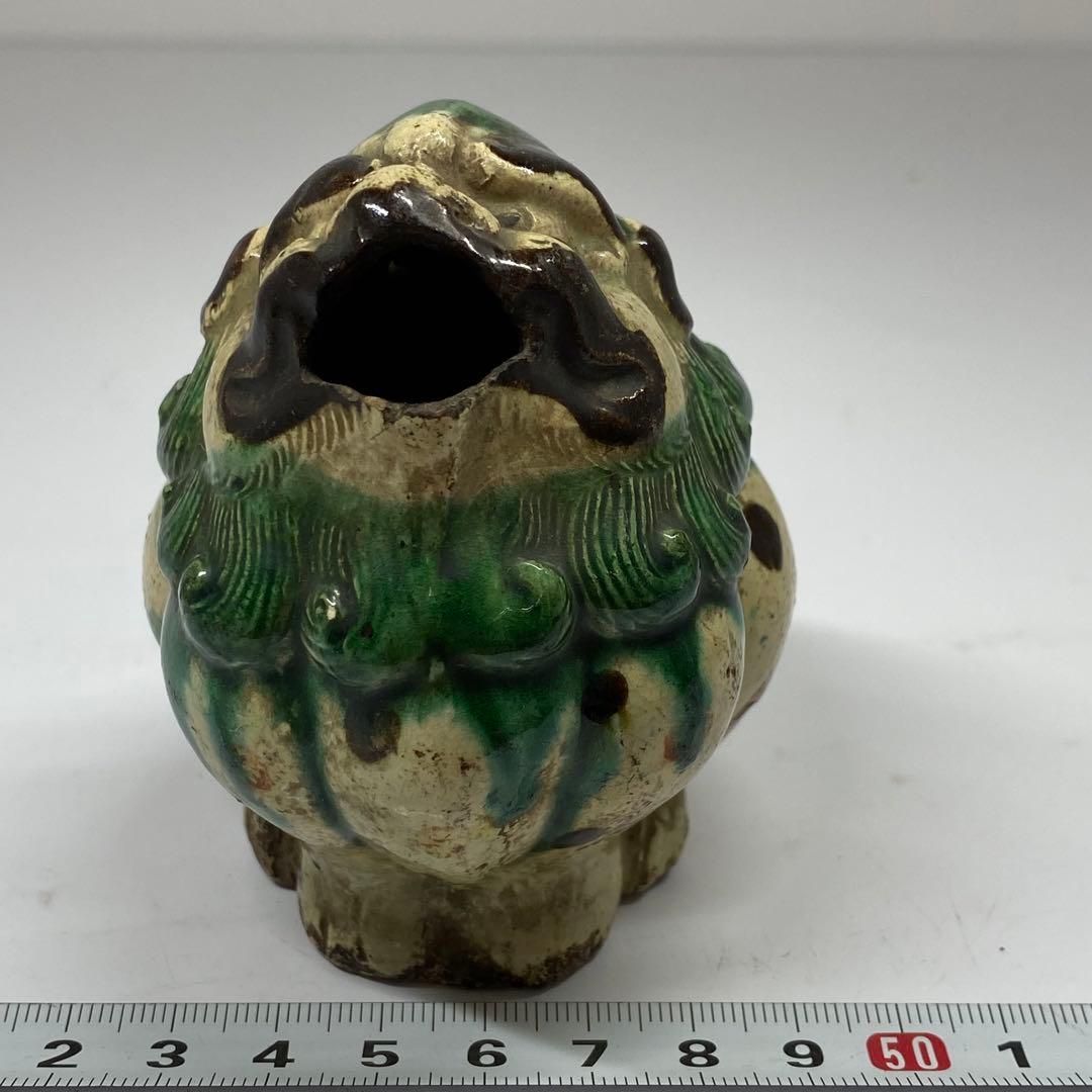 江戸中期　源内焼　獅子置物　香炉　タルサ　東金6-0311☆2F 江戸中期 源内焼 獅子置物 香炉 タルサ 東金6-0311☆2F - メルカリ