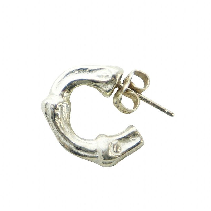 ティファニー TIFFANY - CO. バンブー Bamboo リングピアス 片耳用 ロゴ Silver925 シルバー色 GY11 |MQ OH