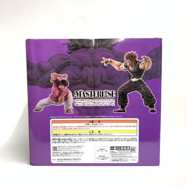 【新品未開封】B賞 範馬勇次郎 MASTERLISEッッ！ 中古】開封)B賞 範馬勇次郎 MASTERLISEッッ! ｢一番くじ 刃牙