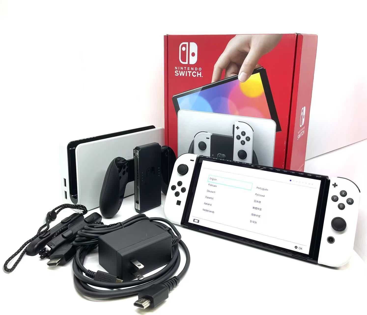 中古品・Bランク」Nintendo Switch 有機EL ホワイト HEG-S-KAAAA