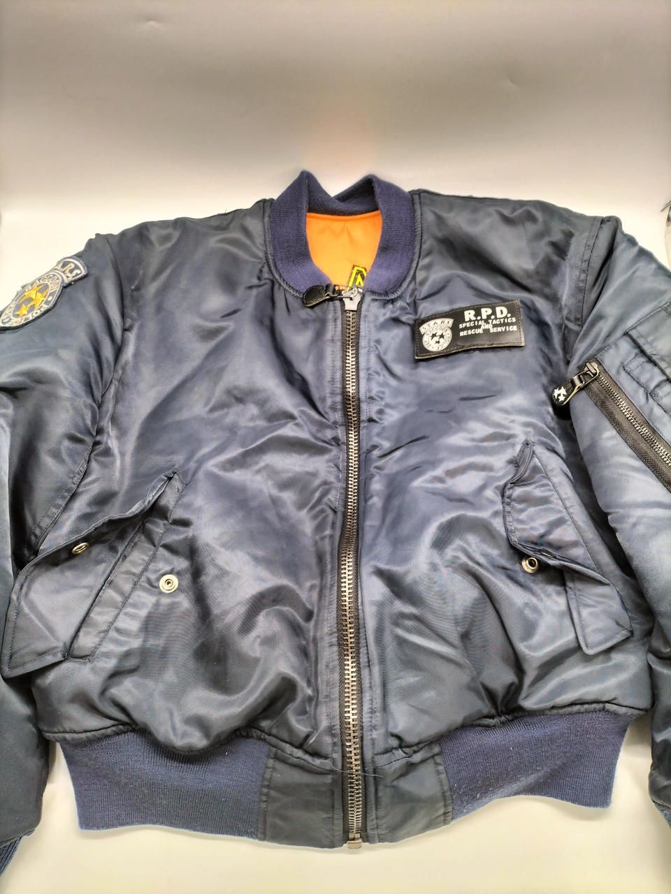 バイオハザード S.T.A.R.S オフィシャル MA1 Black バイオハザード S.T.A.R.S オフィシャル MA1 Black リバーシブル