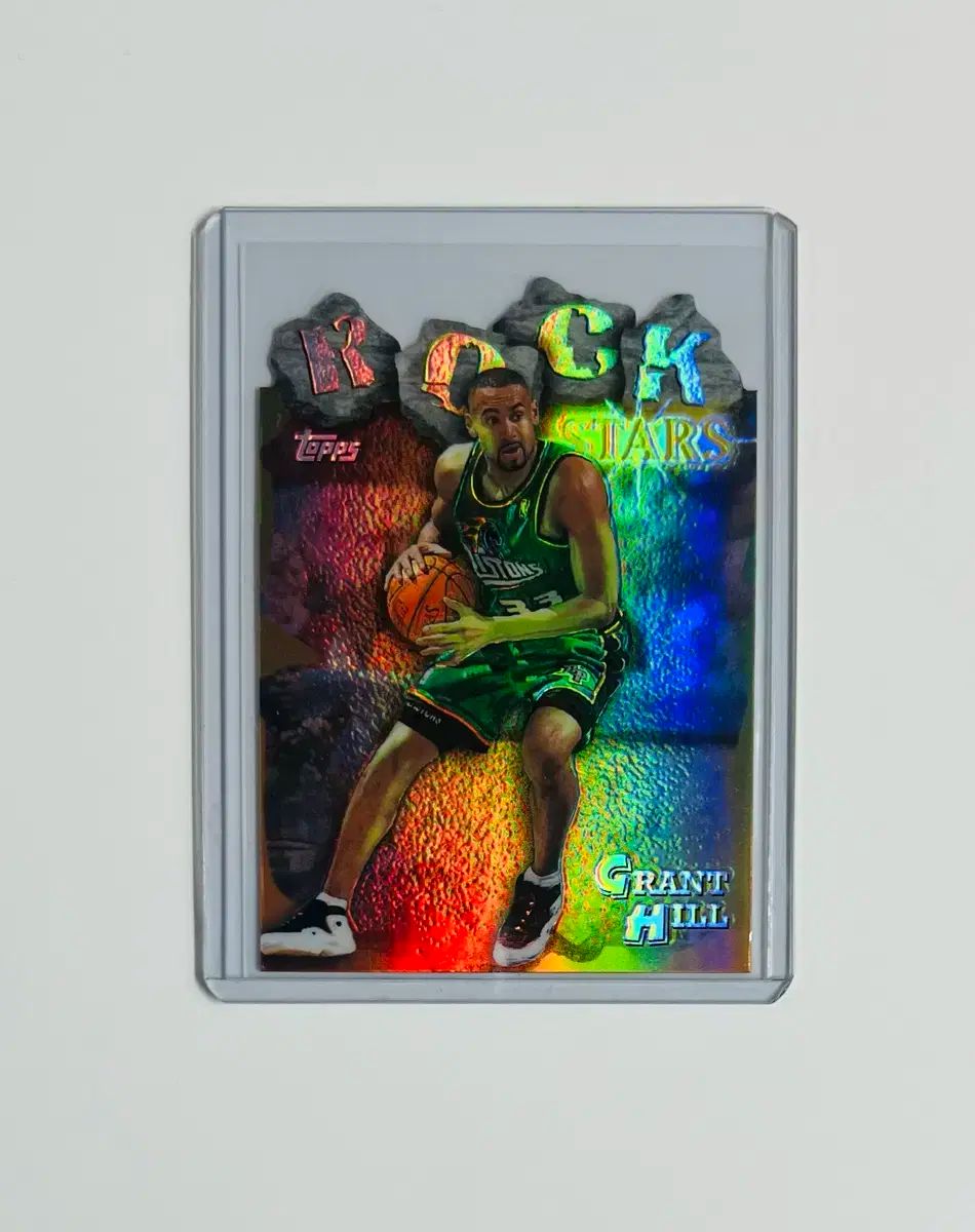 【雷市場（ポンジャン）商品韓国直送】 グラント 丘 1997 TOPPS ROCK STARS REFRACTOR
