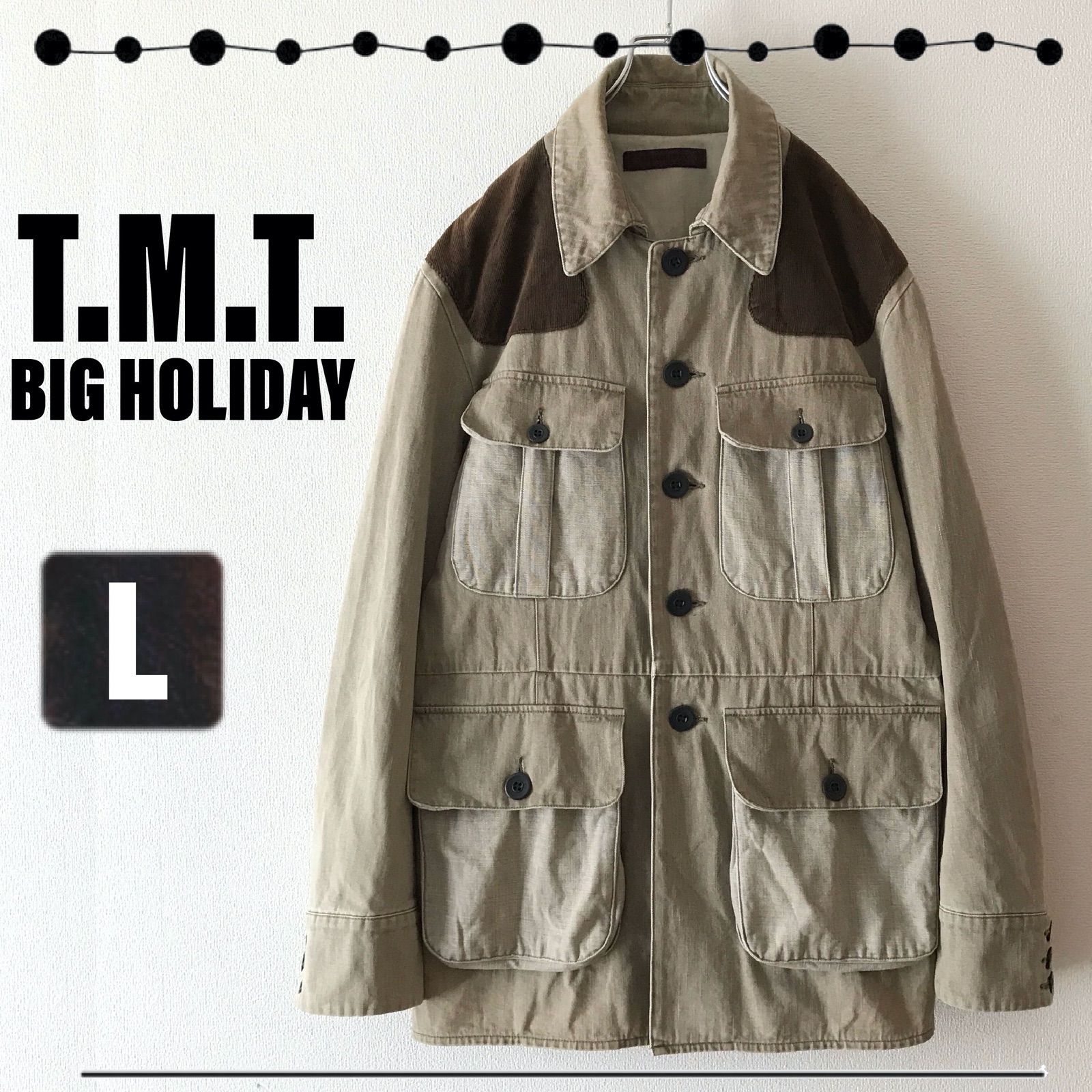 TMT Big Holiday ビッグホリデー☆ハンティングジャケット☆メンズL 2401J044 - メルカリ