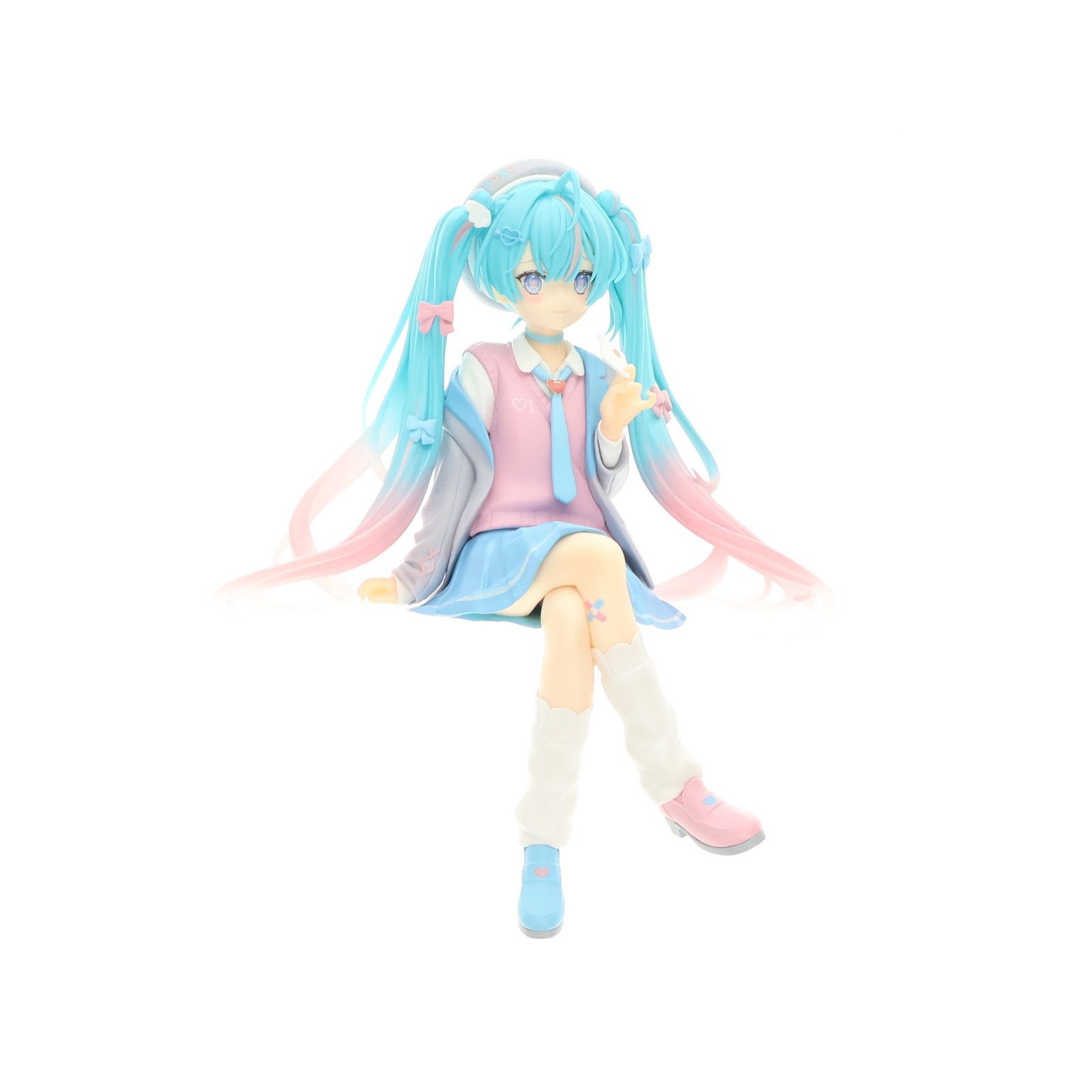 初音ミク ぬーどるストッパーフィギュア アネモネ 恋するブレザー ネイビーver 中古 フィギュア 初音ミク 初音ミク 恋するブレザー・ネイビー