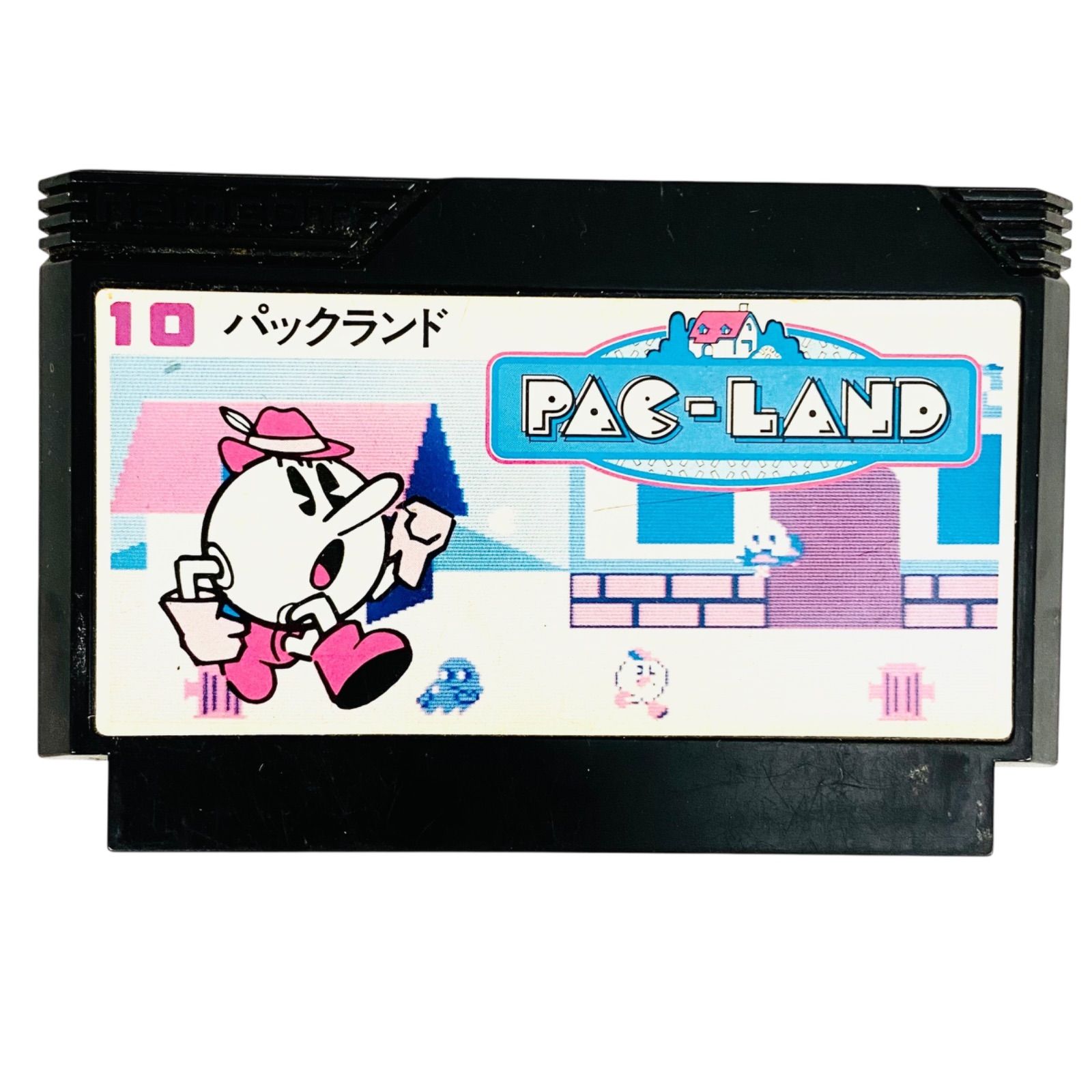 ファミコンソフト パックランド F08187 ゲーム ファミリーコンピュータ ソフト 10 パックランド