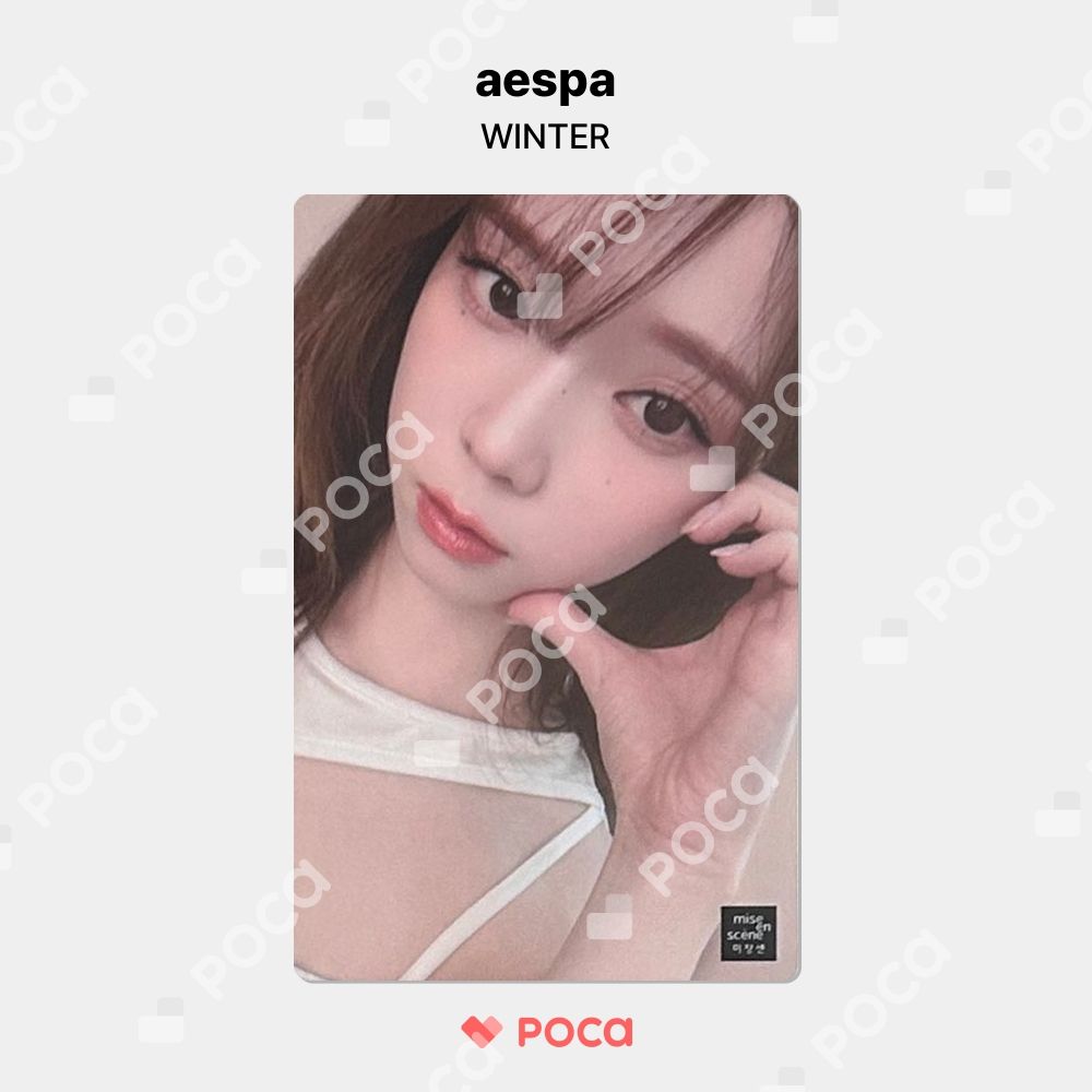 aespaウィンタートレカなど aespa ウィンター トレカ my first