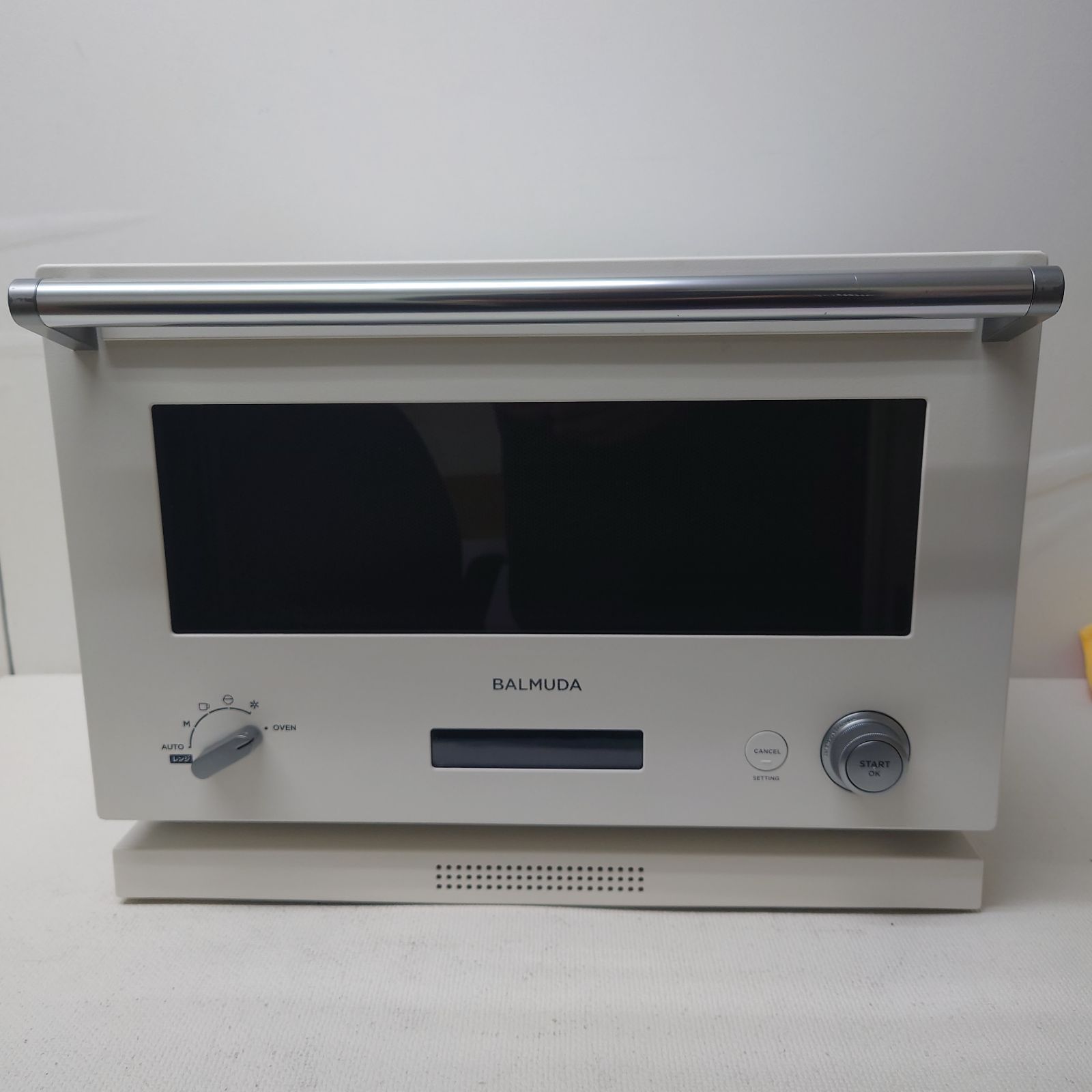 M0416H1 BALMUDA バルミューダ オーブンレンジ K04A-WH ホワイト 動作 済み