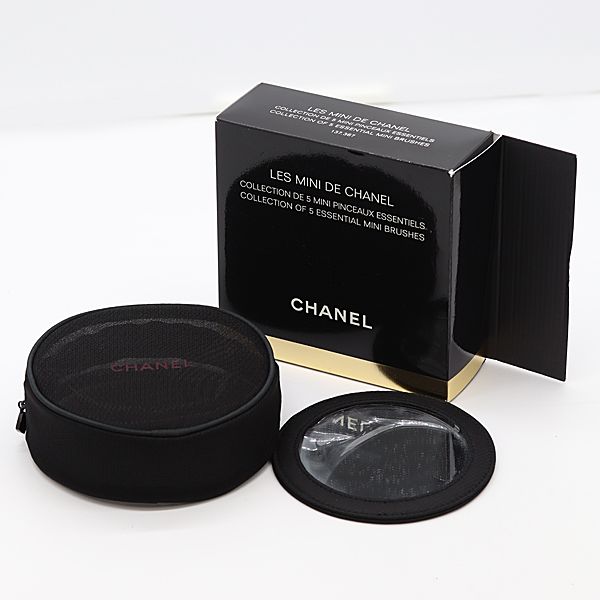 【ミニサイズがかわいい】CHANEL（シャネル）メッシュポーチ CHANEL シャネル メイクポーチメッシュポーチ 丸型円型 - メルカリ
